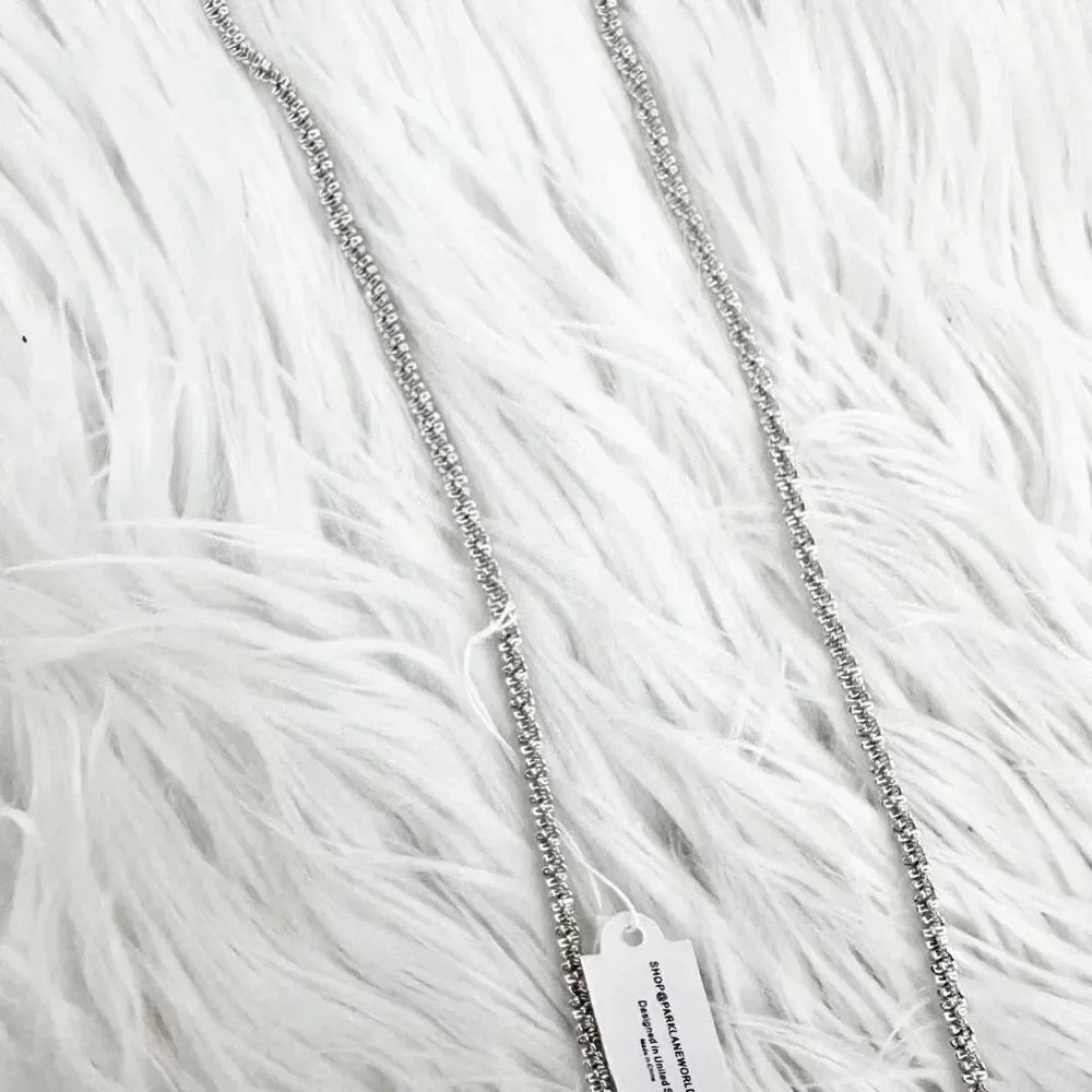 PARK LANE JEWELRY | Detailed Long Strand Tassel Necklace Ties to Close Anchor - Picture 4 of 4